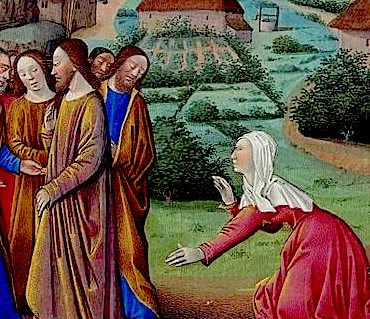 Jesus Supports 
Saint Peter on the Water.