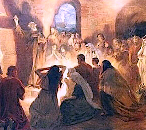 Jesus Rebukes the Unclean Spirit
in the Synagogue