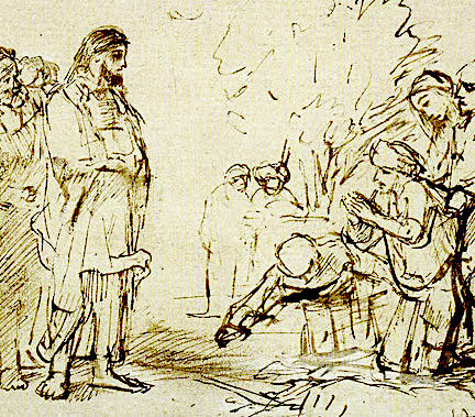 Jesus Rebukes the Unclean Spirit
in the Synagogue